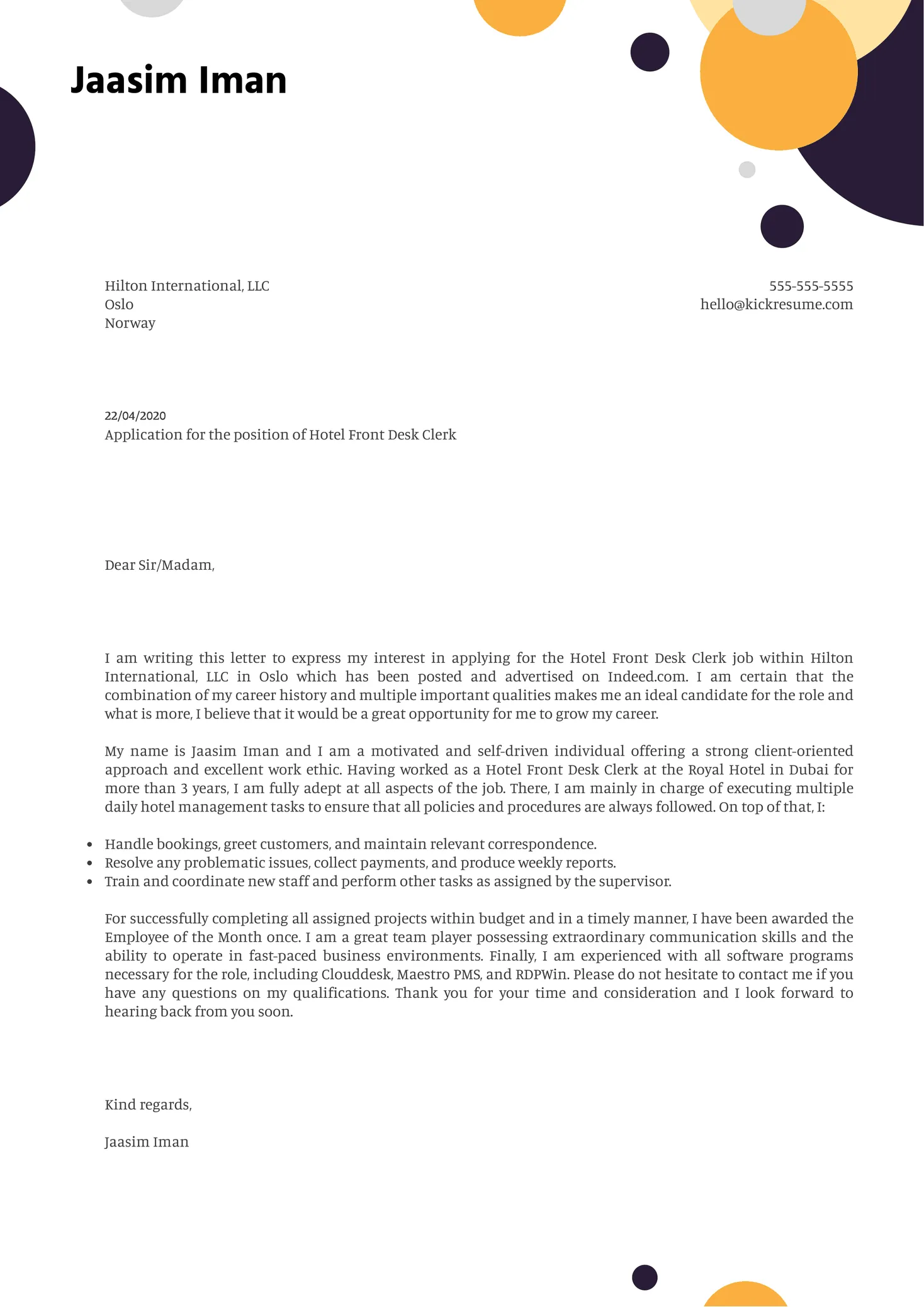 31085 executive cover letter