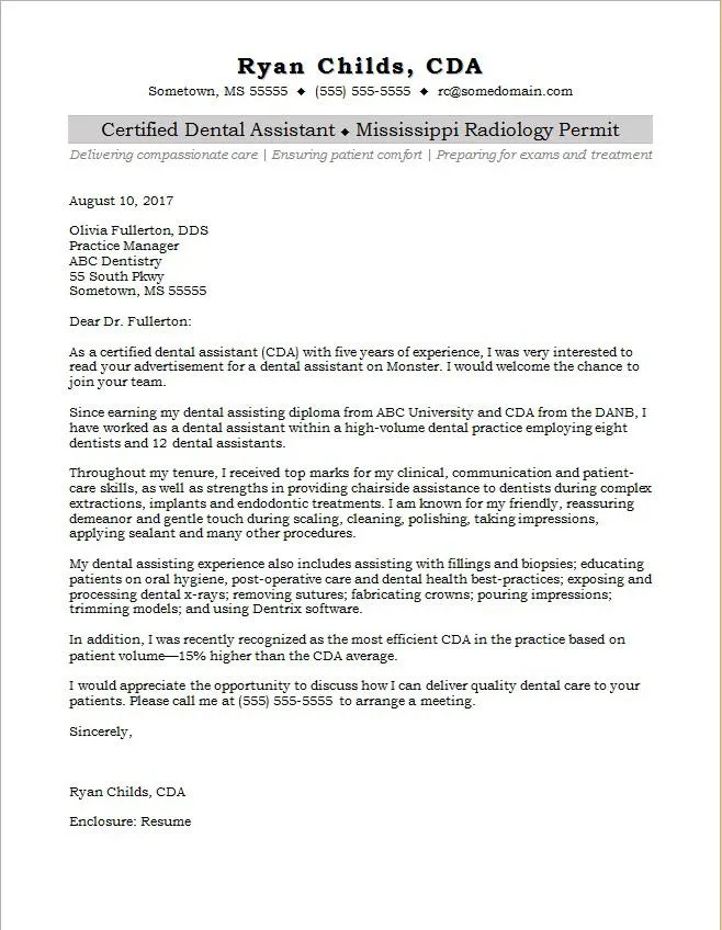 31089 dental assistant experience