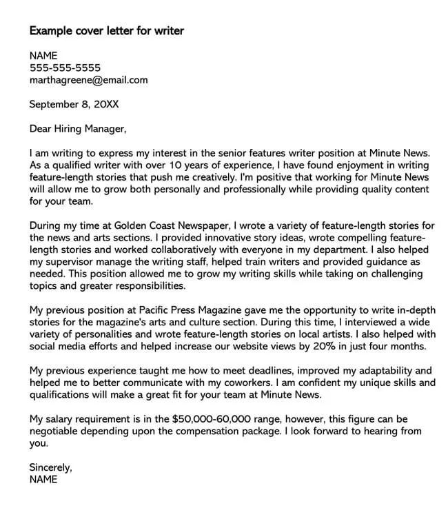 31094 cover letter mistakes