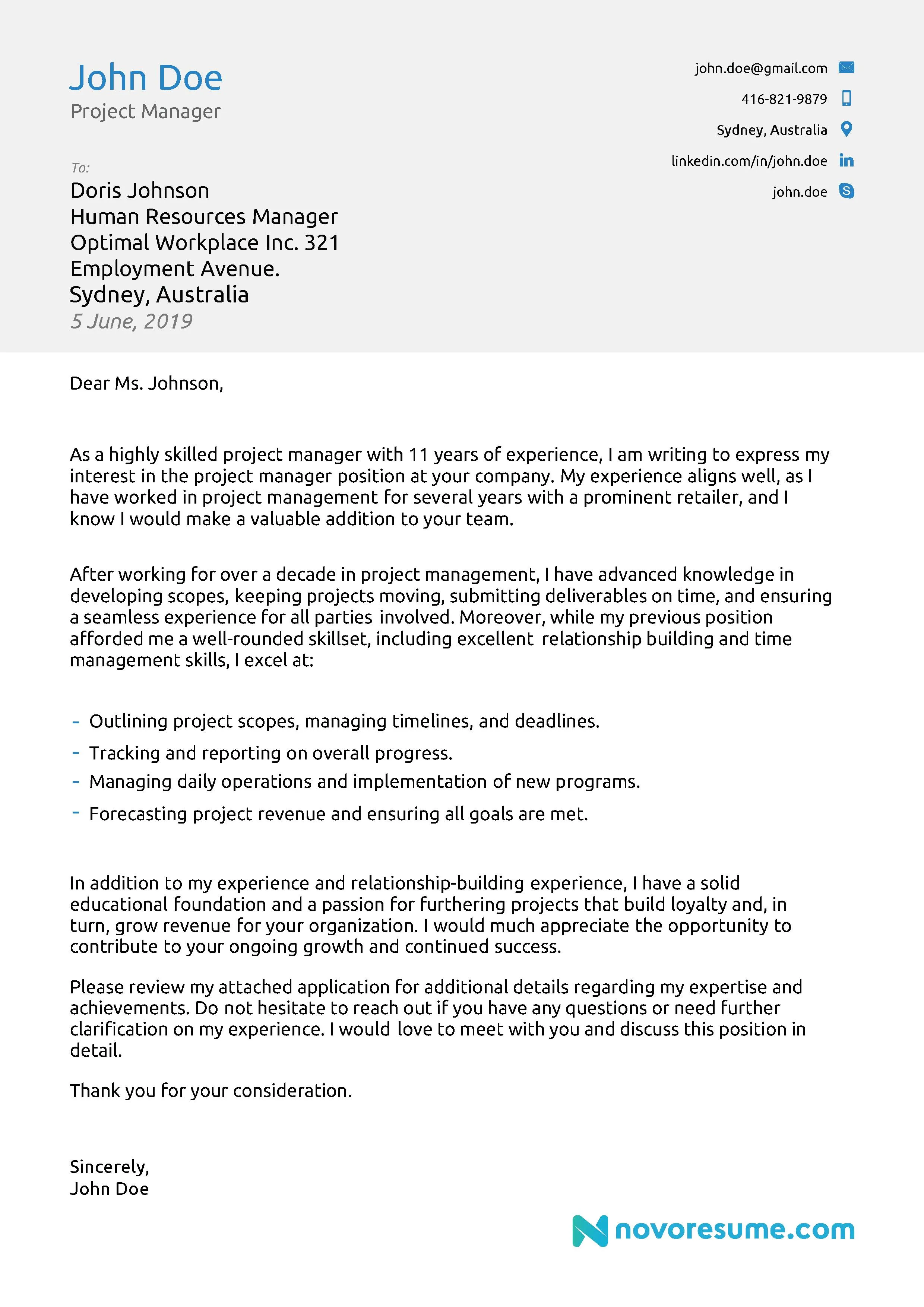 31095 action verbs cover letter