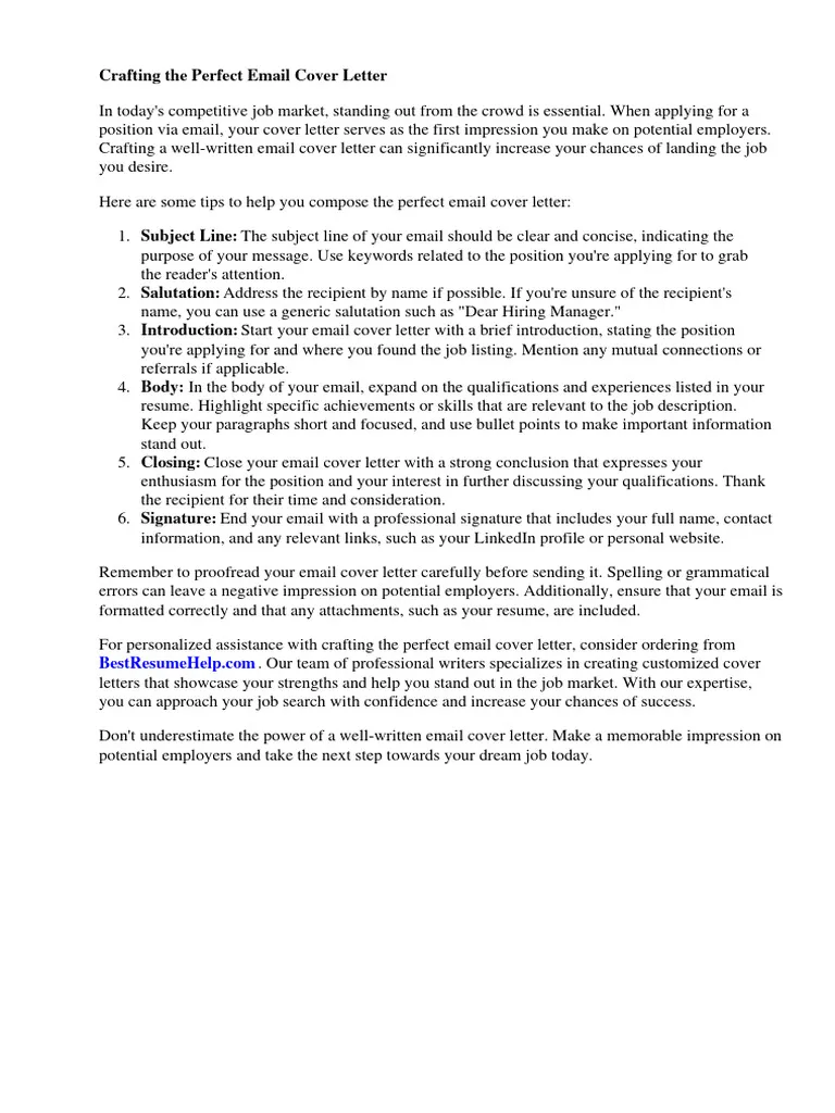 31098 skills focused email cover letter