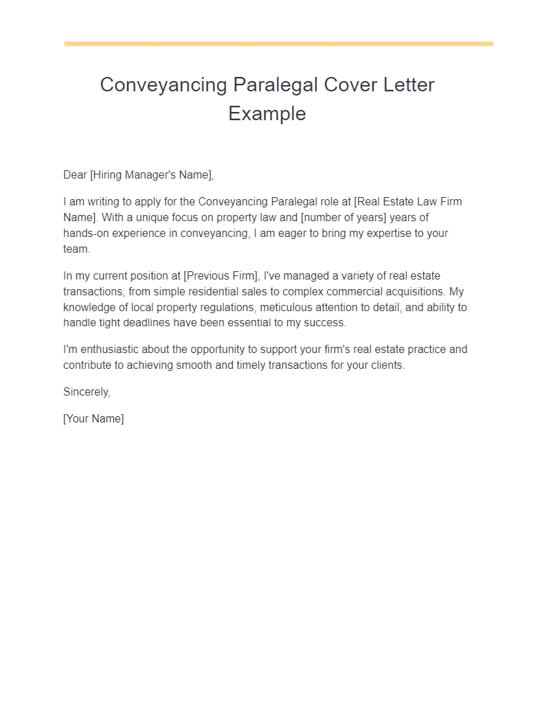 31099 cover letter customization