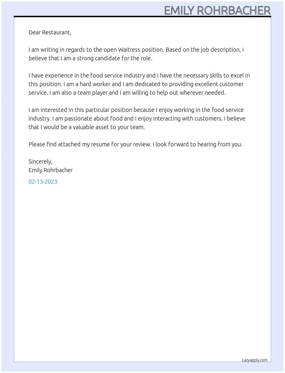 31104 tailoring cover letter