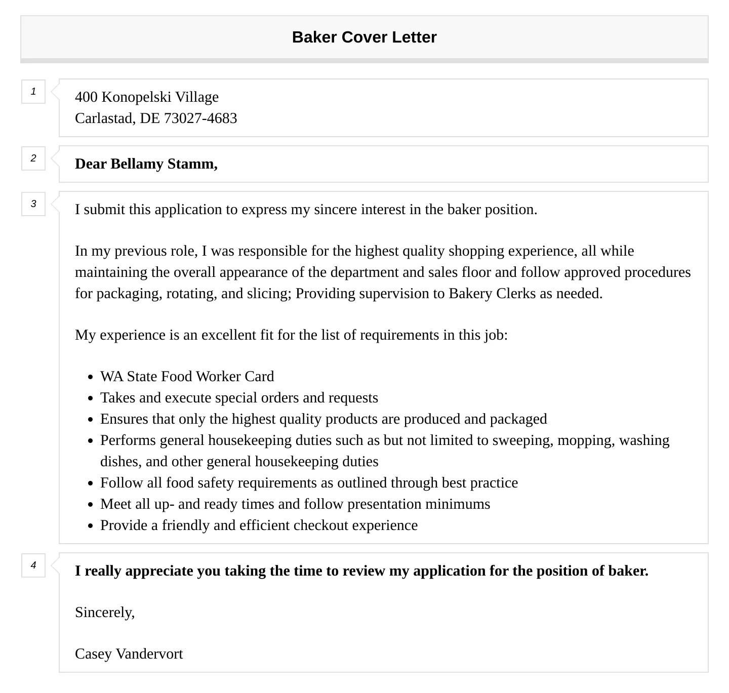 31108 baker cover letter skills