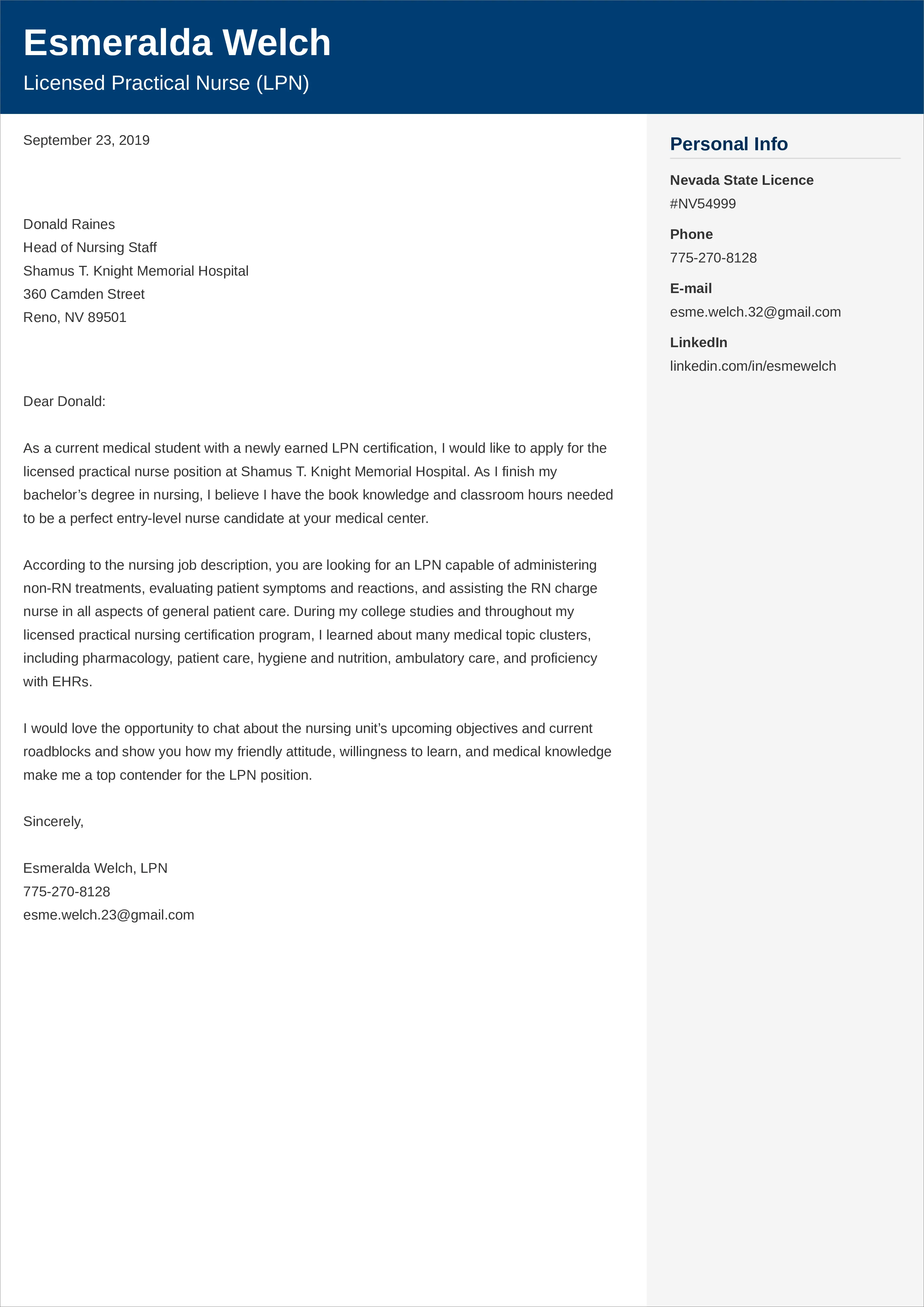 31111 rn cover letter teamwork