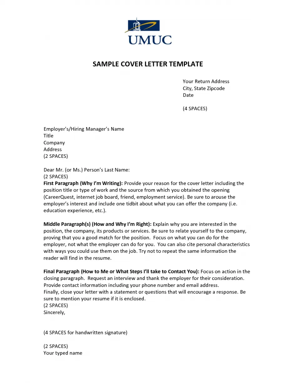 31112 cover letter formatting