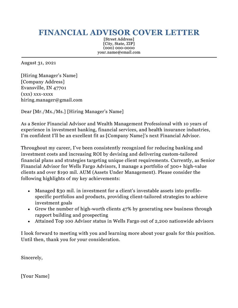 31116 cover letter template