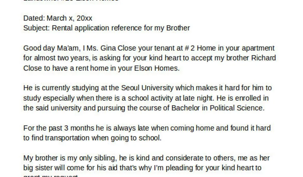 31129 rental application cover letter 5