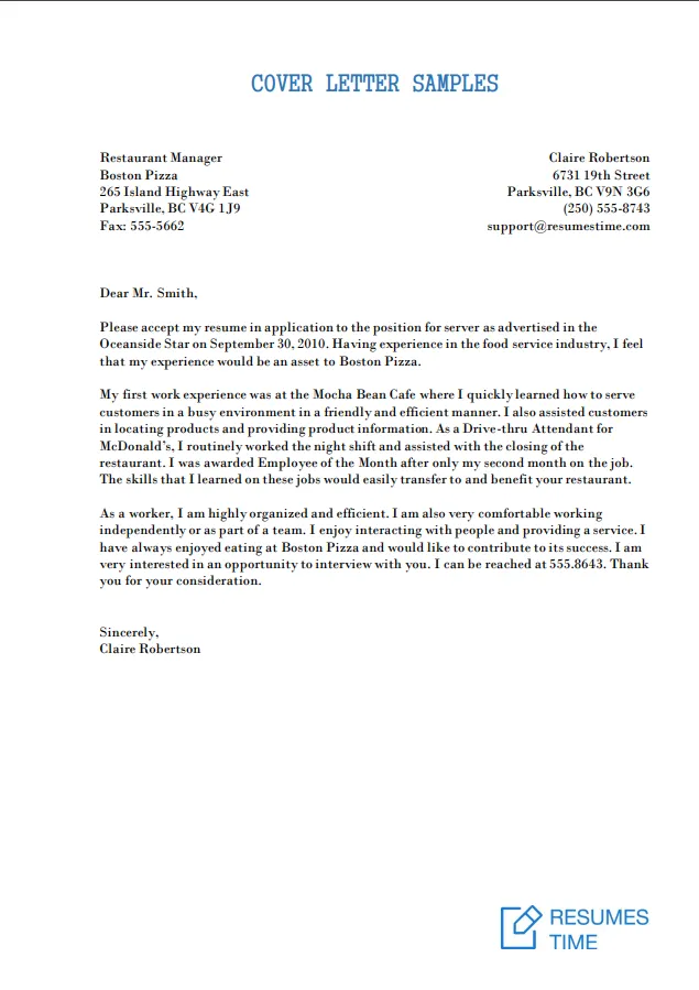 31130 problem solving cover letter