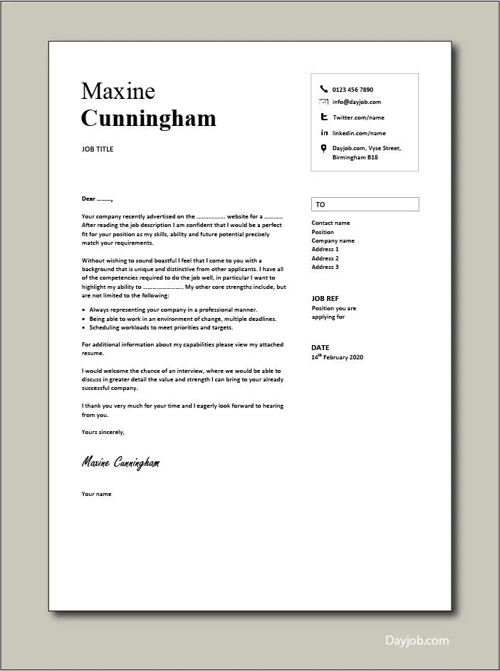 31138 modern cover letter template