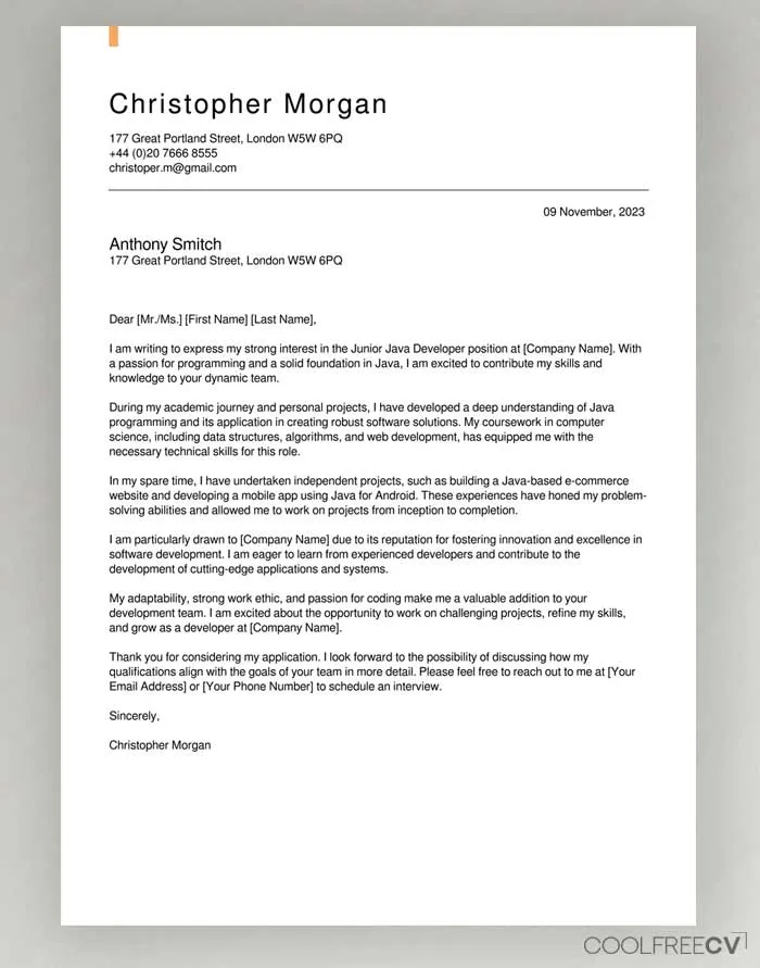 31140 compelling cover letter
