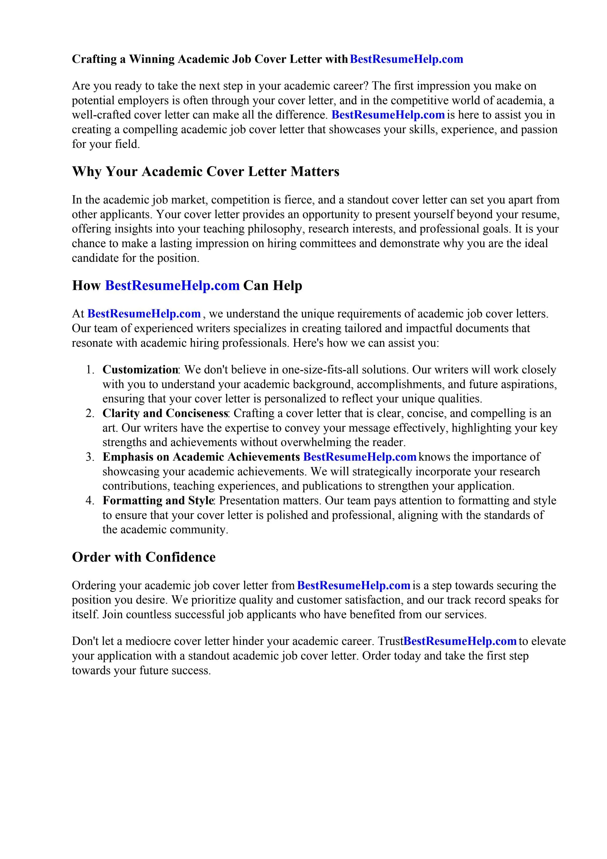 31144 academic cover letter achievements