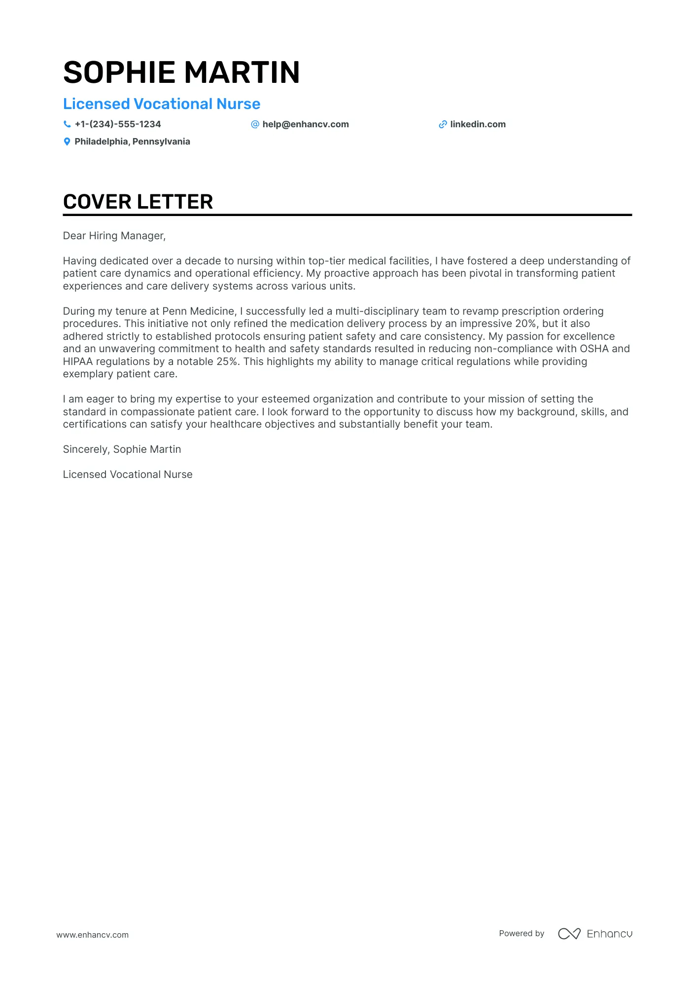 31153 lvn cover letter