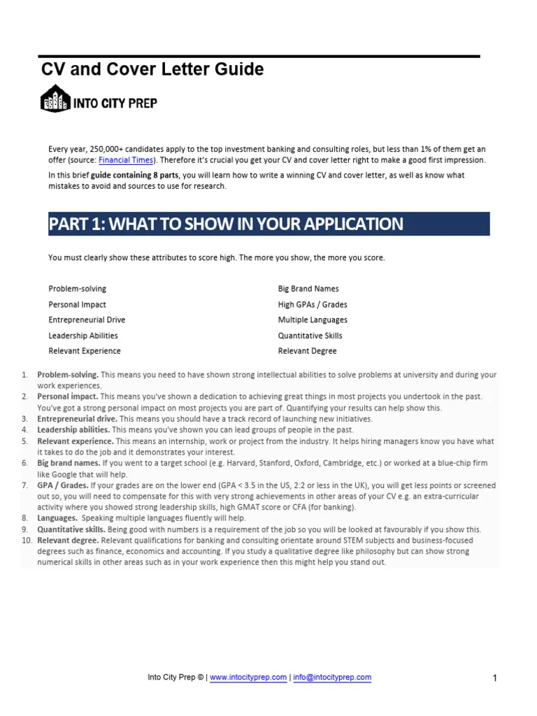 31166 cover letter cv format header