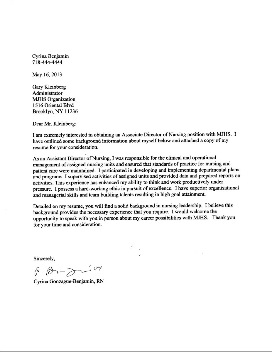 31171 cover letter components