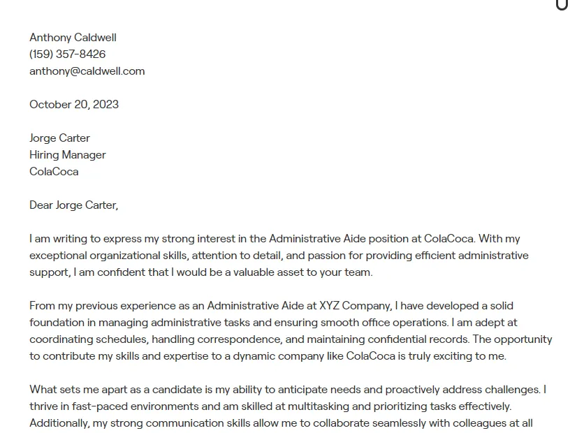 31172 cover letter mistakes