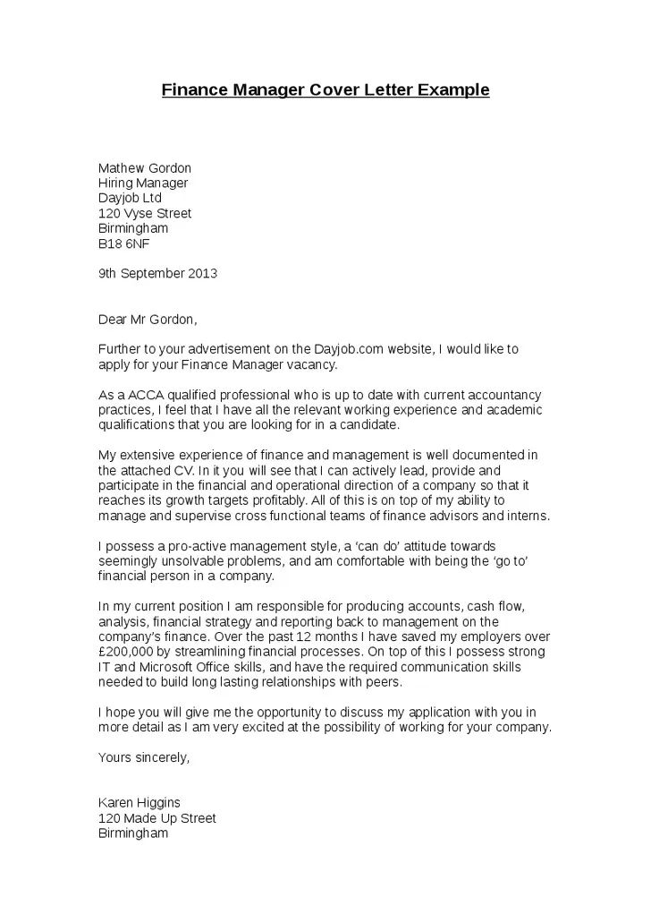 31186 cover letter value