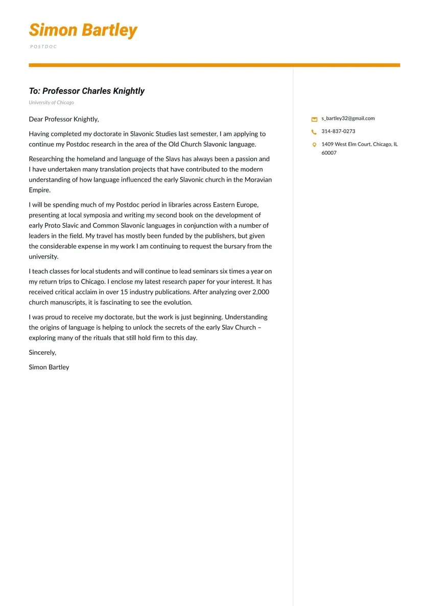31191 research position cover letter