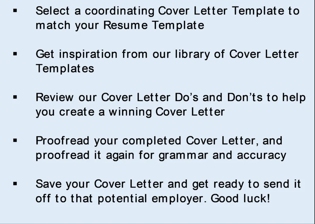 31213 cover letter structure