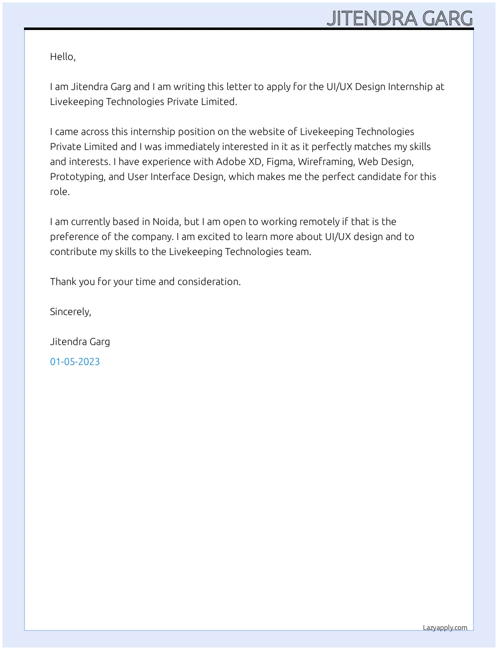 31221 ux cover letter formatting