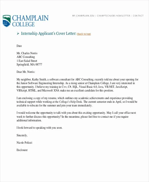 31233 cover letter header