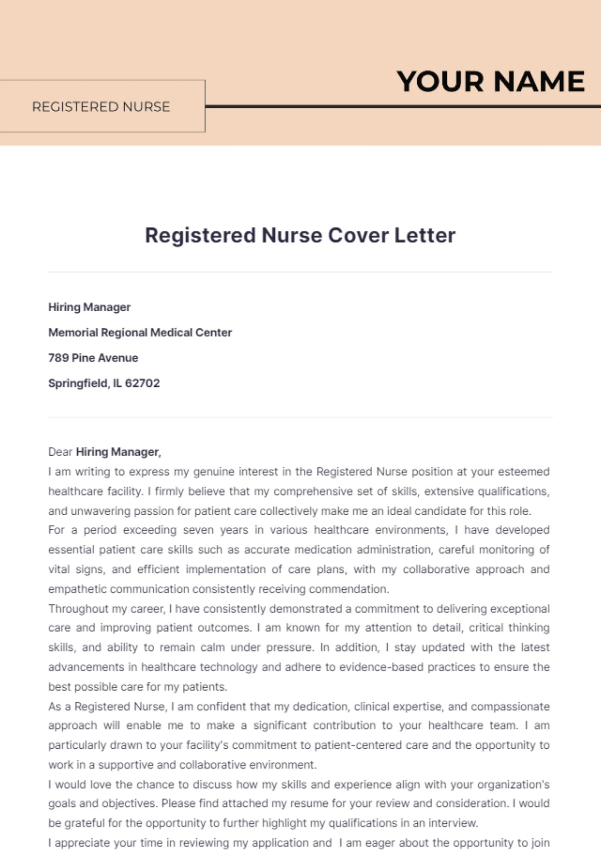 31236 rn cover letter example