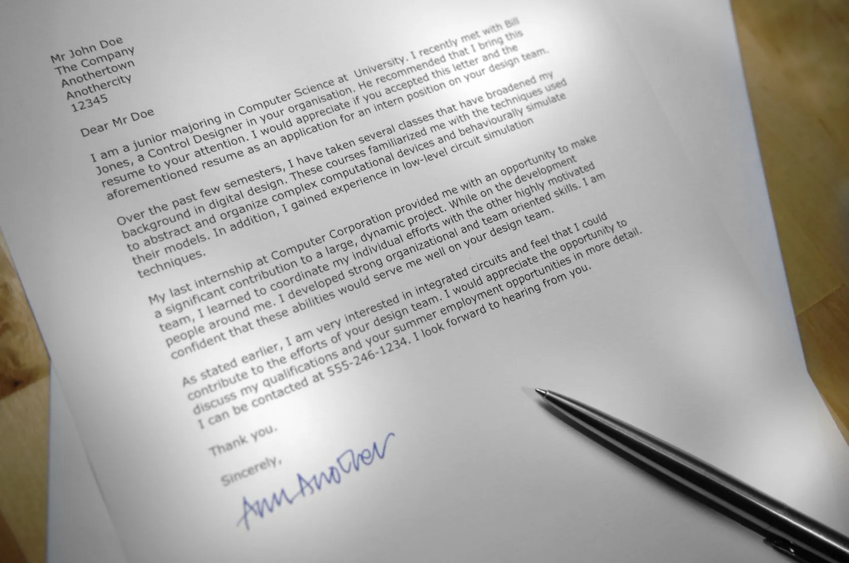 31243 datos contacto cover letter