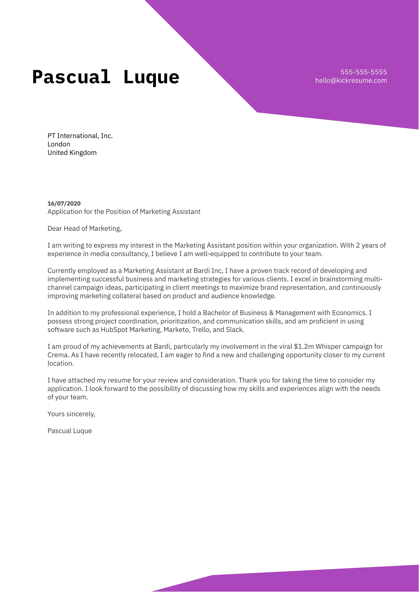 31243 estructura cover letter
