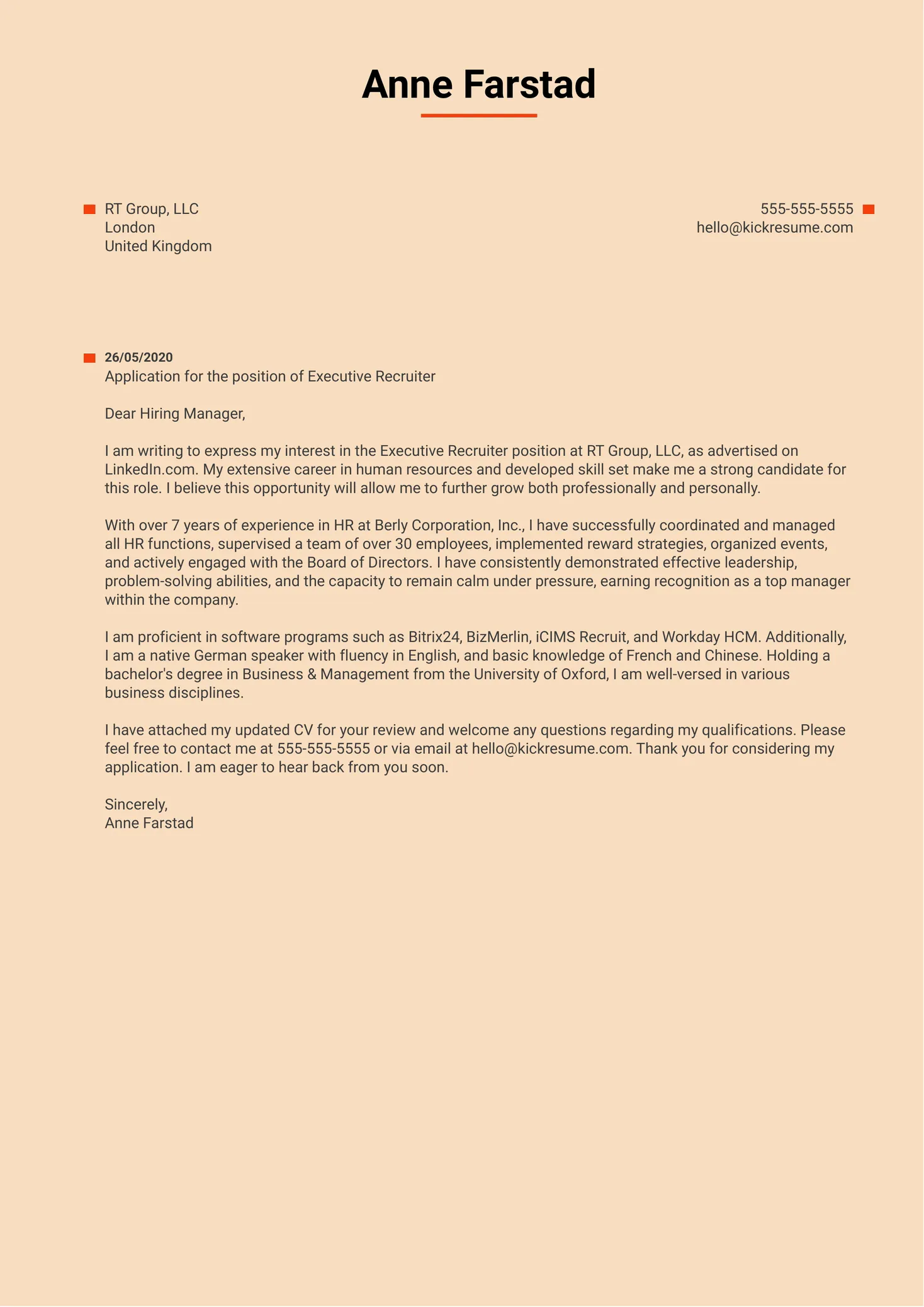 31254 stellar cover letter