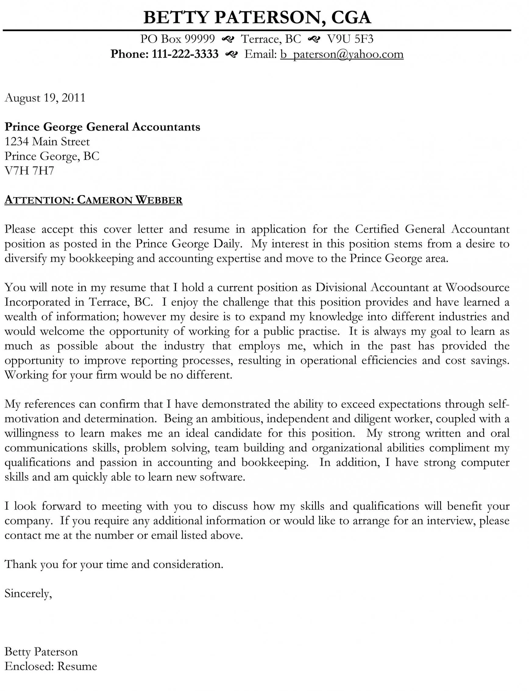 31261 cover letter example 2