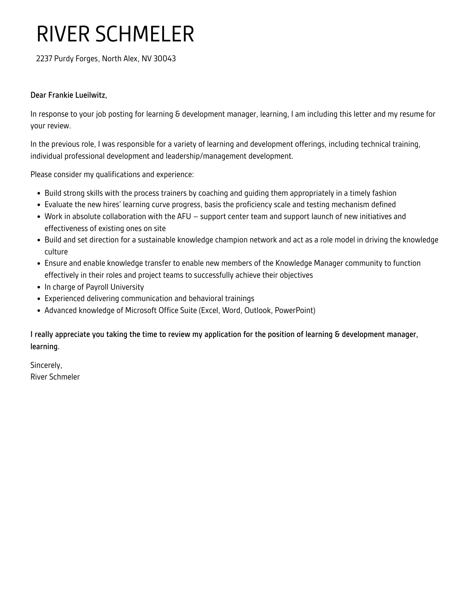 31266 training development cover letter mistakes