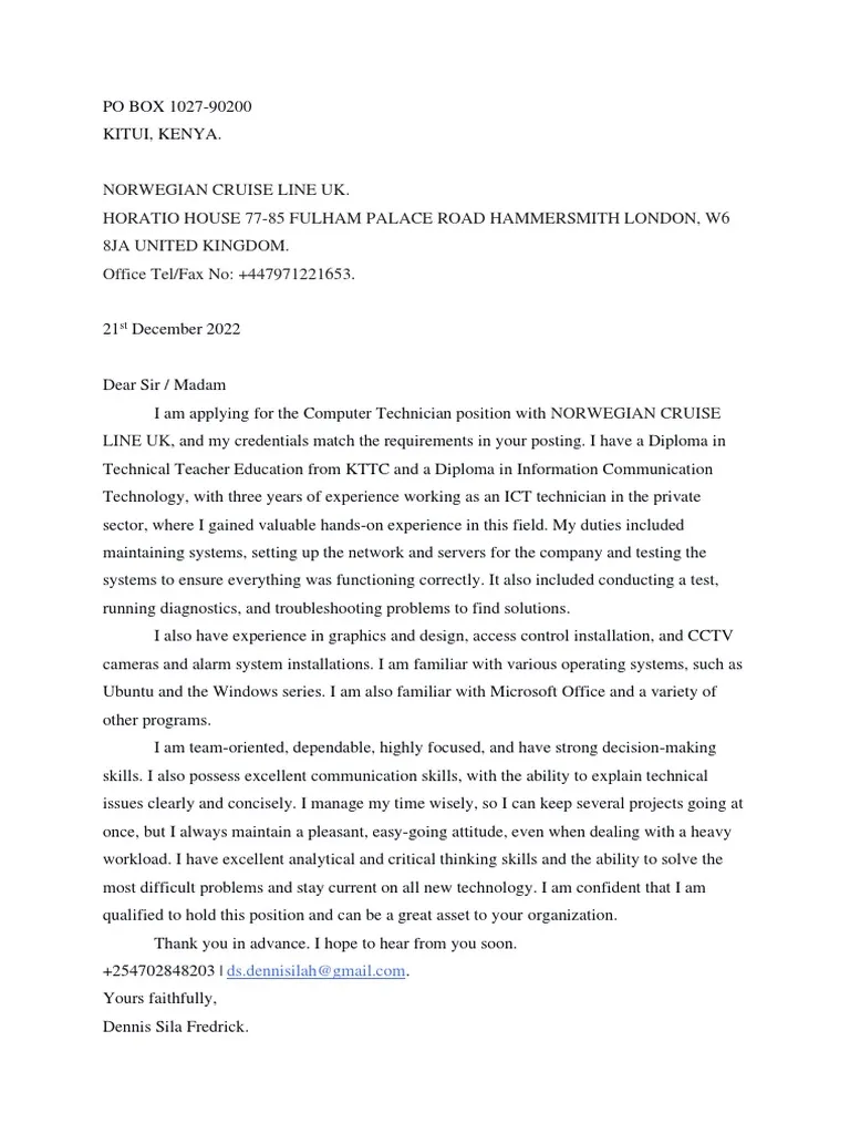 31281 cover letter template uk