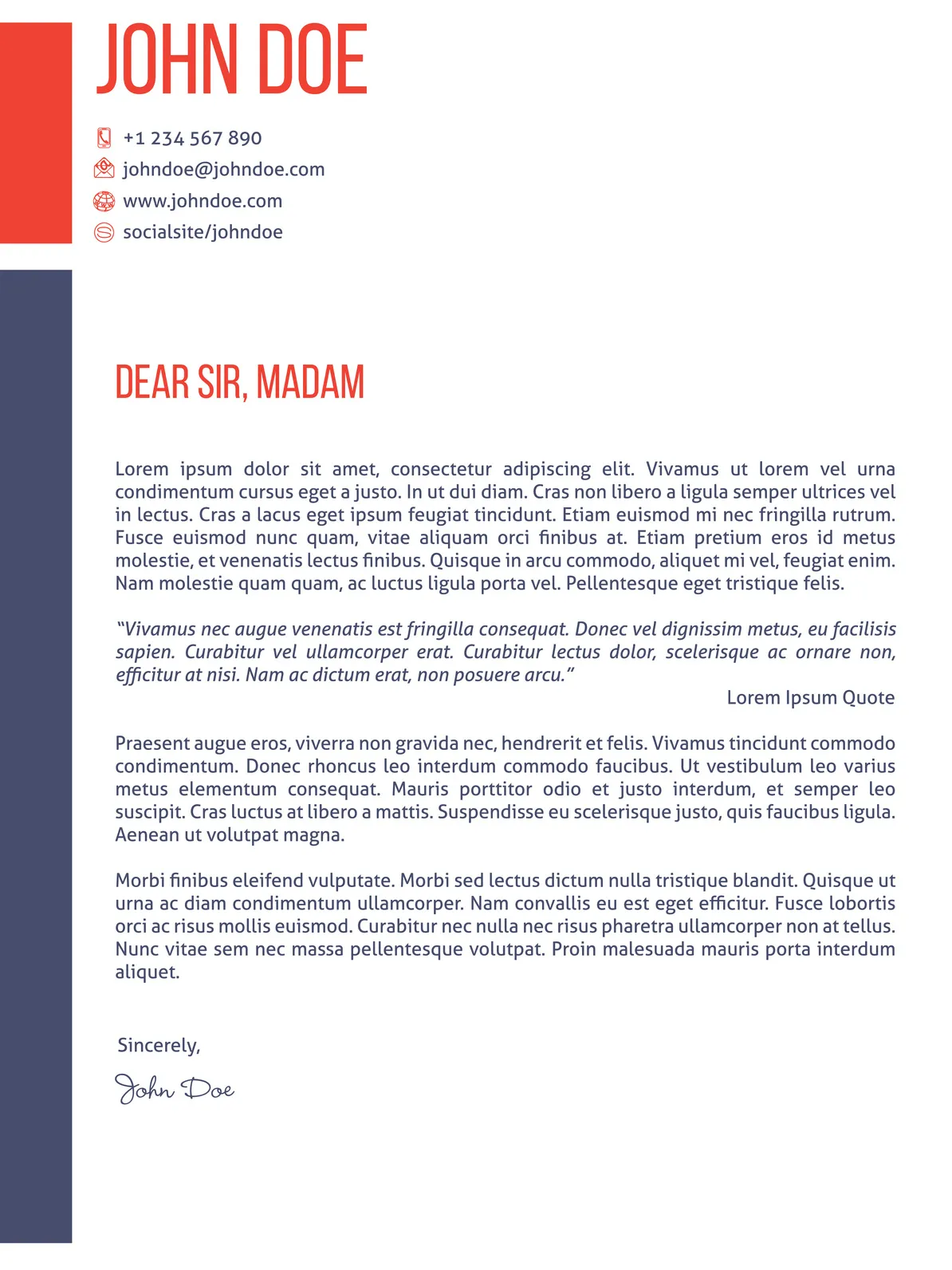 31285 cover letter purpose
