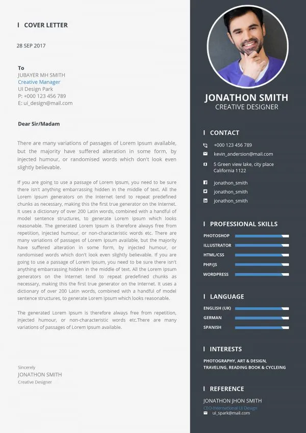 31291 resume format types
