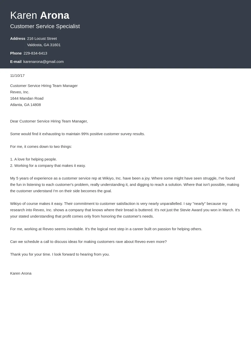 31293 cover letter body