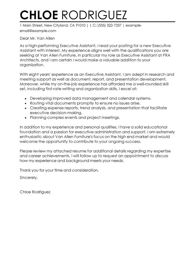 31297 admin assistant cover letter