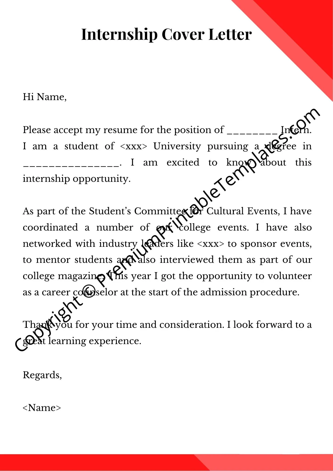 31303 header cover letter