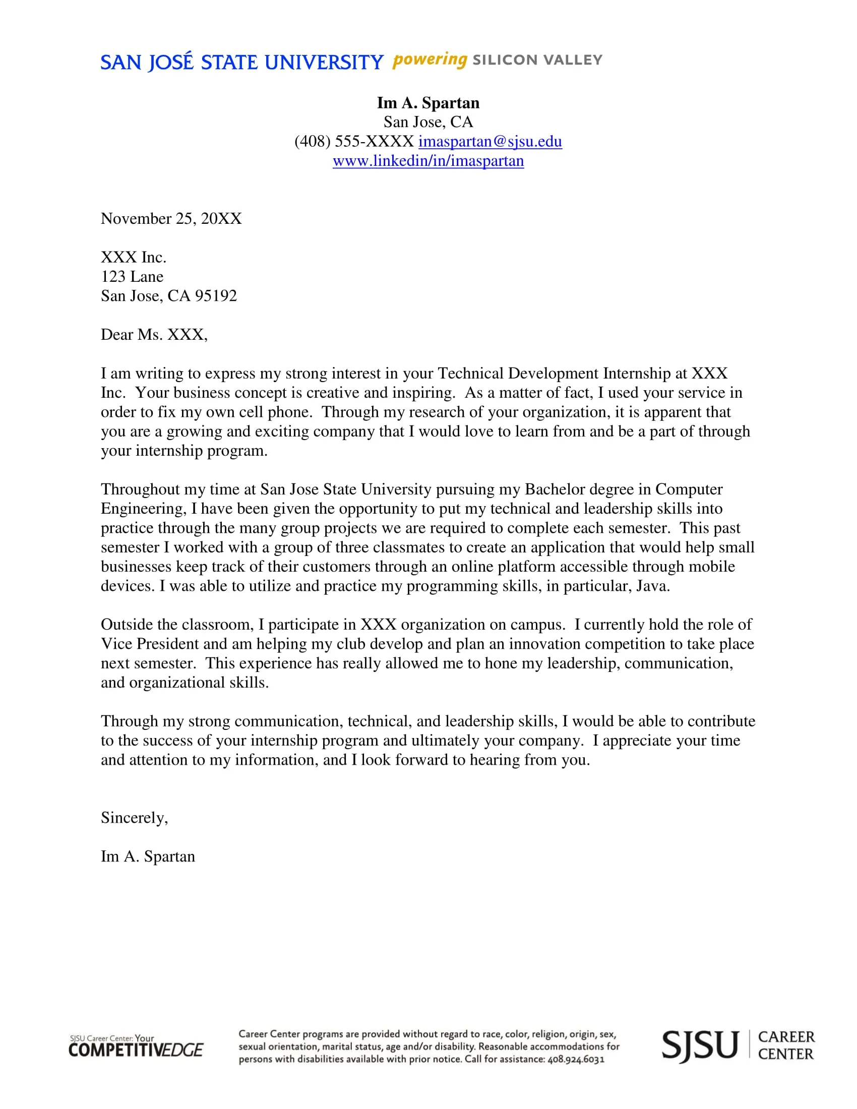 31303 mistakes cover letter