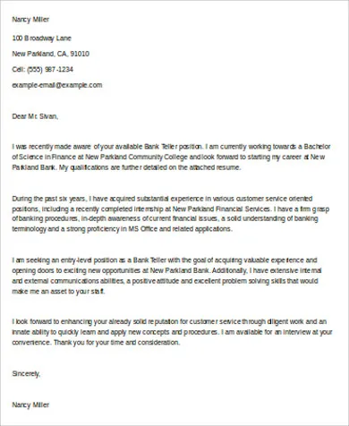 31308 tailoring cover letter
