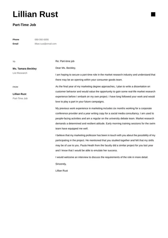 31324 cover letter writing