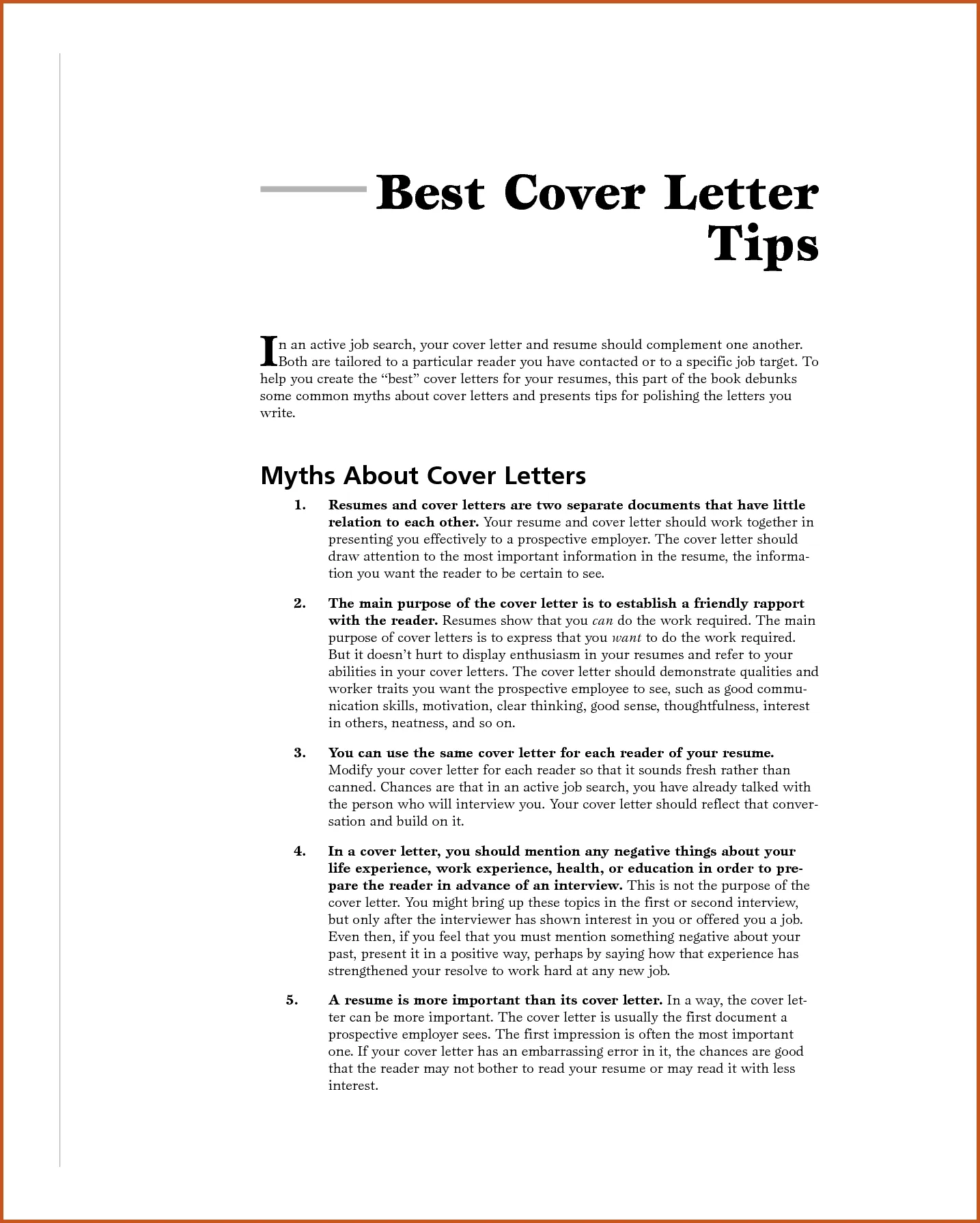 31326 cover letter purpose