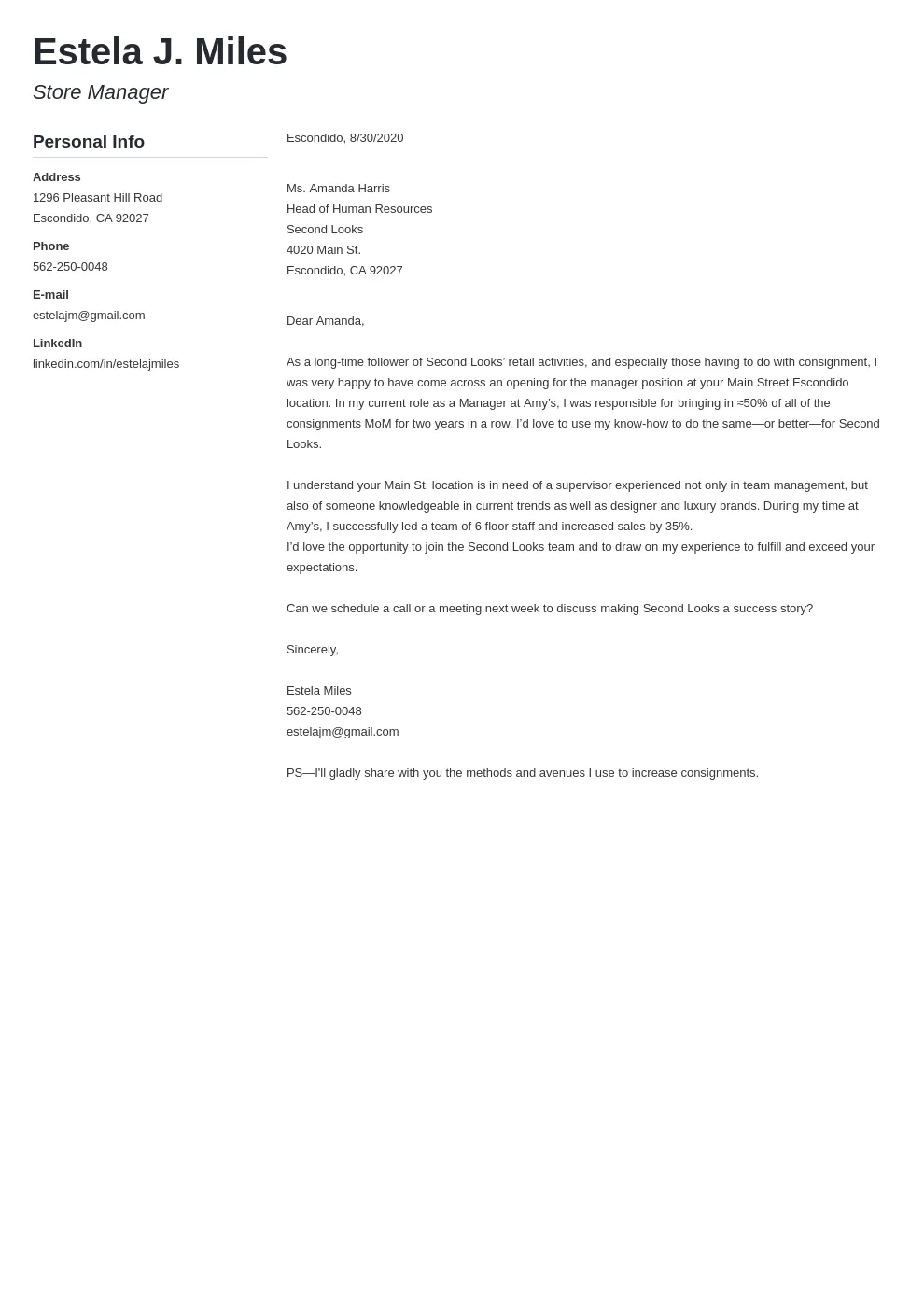 31330 retail management cover letter 6