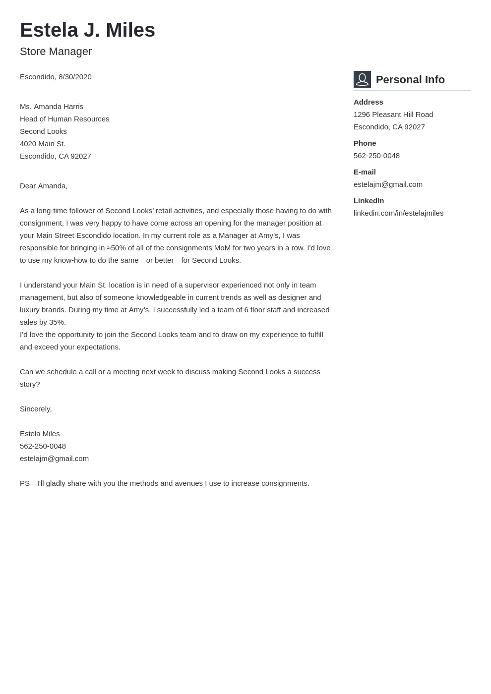 31331 retail manager cover letter image 4