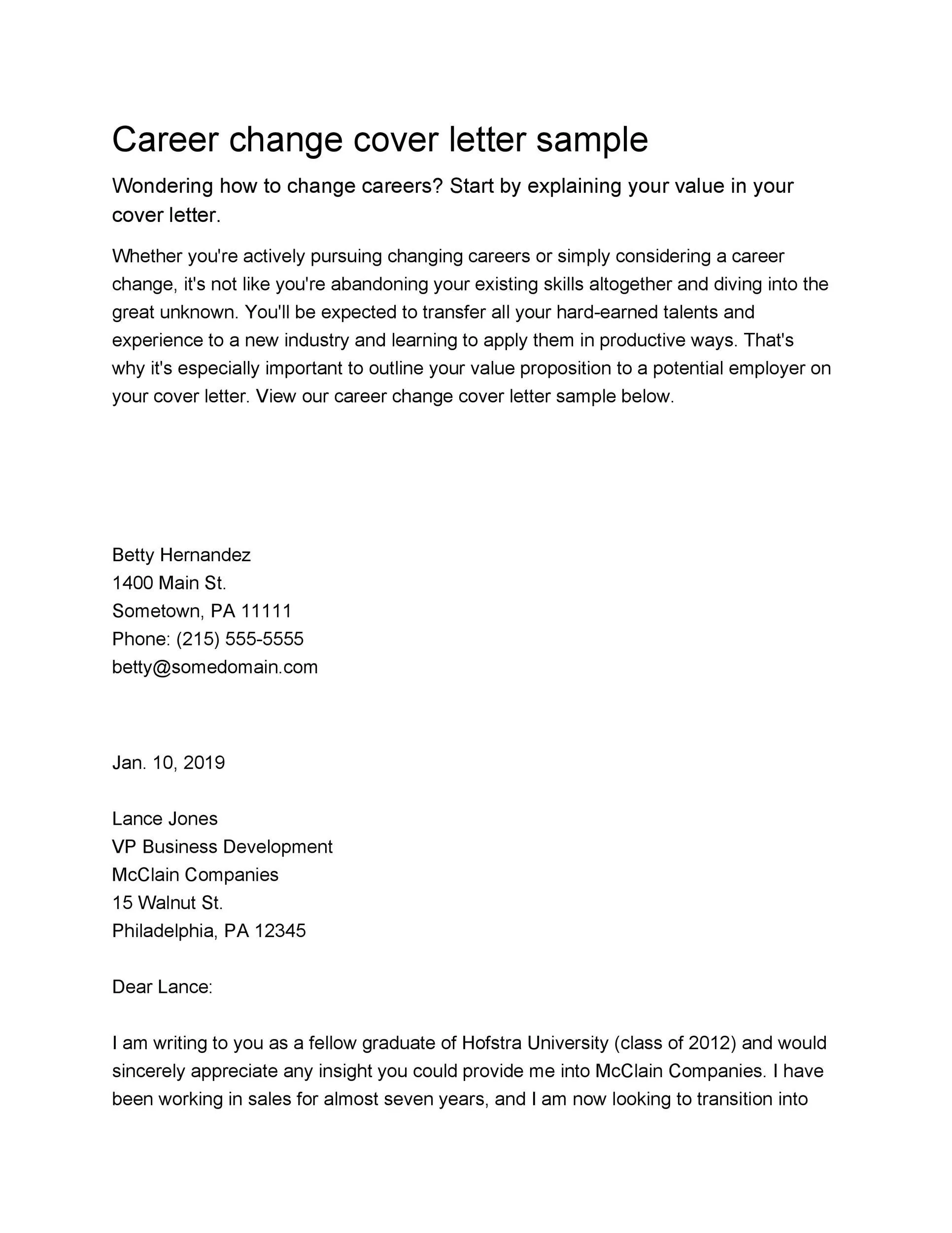 31359 career change motivation