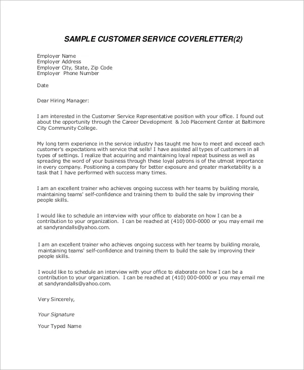 31362 customer service letter mistakes