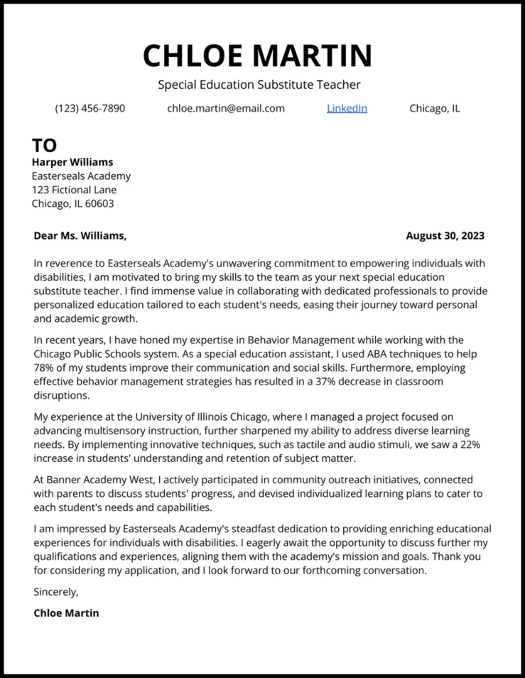 31365 substitute teacher skills