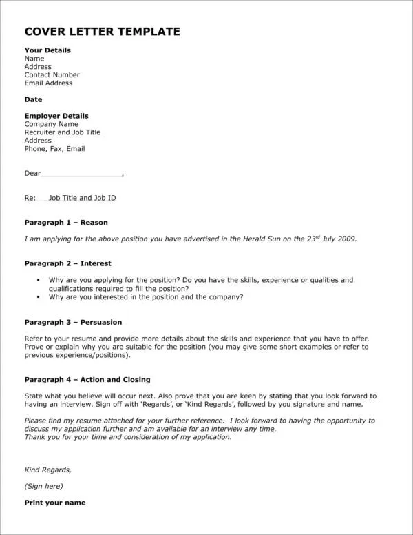 31369 cover letter online