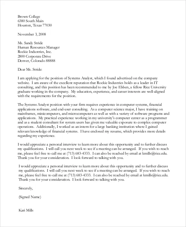 31373 cover letter email resume 6