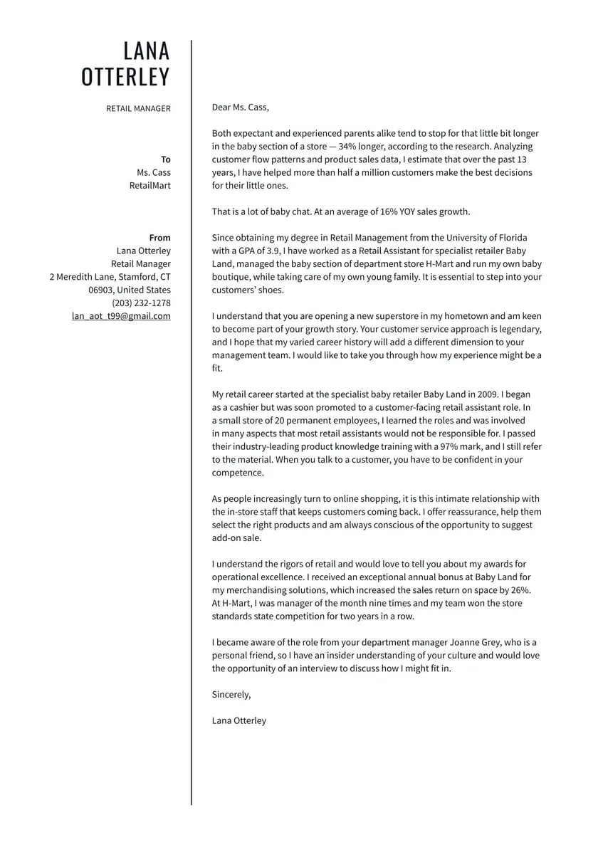 31374 tailor cover letter