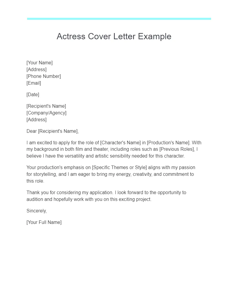 31382 cover letter formatting
